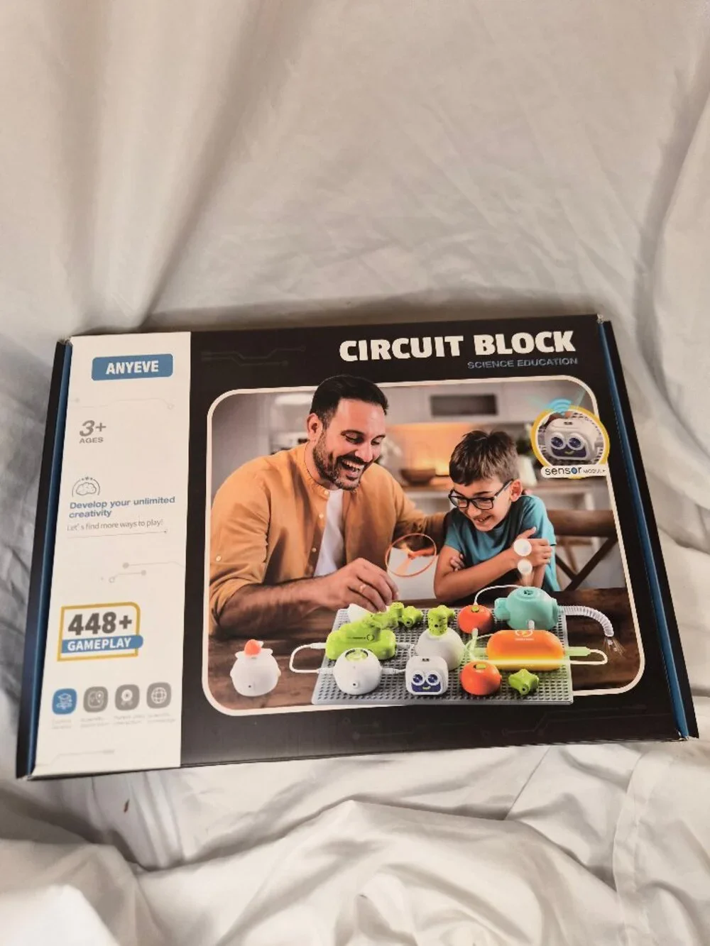 ANYEVE Circuit Block Science Education Stem Toy Set Complete Minus 1 Piece
